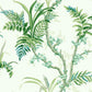 GR5991 | Grandmillennial, Enchanted Fern Blue/Green York Wallpaper