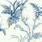 GR5994 | Grandmillennial, Enchanted Fern Blue York Wallpaper