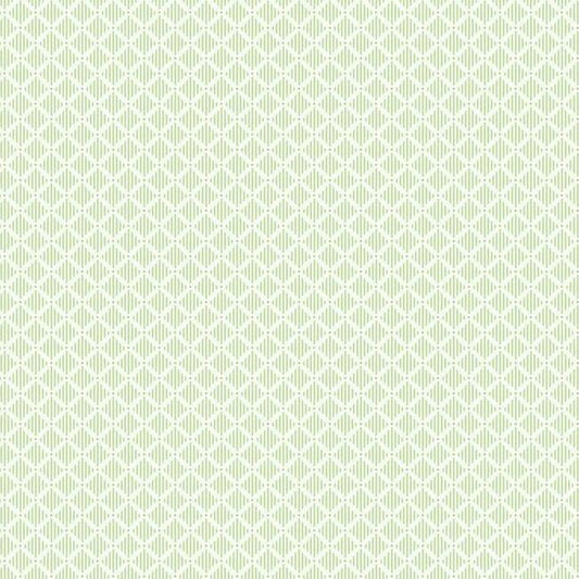 GR6006 | Grandmillennial, Diamond Gate Green York Wallpaper
