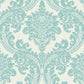 GR6025 | Grandmillennial, Tapestry Damask Teal York Wallpaper