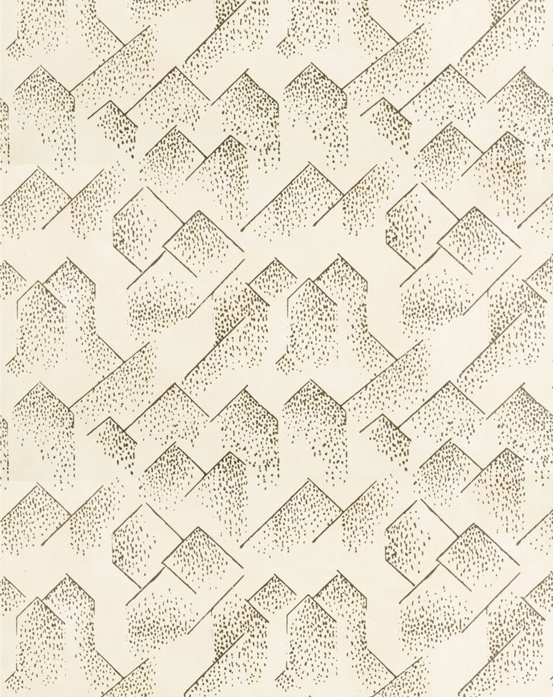 GWP-3703.18 Brink Paper Cream/Onyx by Groundworks