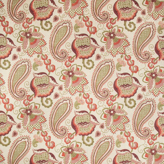 Looking INFUSION.317.0 Kravet Basics White Paisley Kravet Basics Fabric