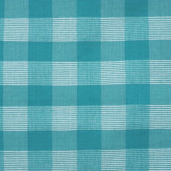 Shop JAG-50061.131.0 Siam Sq Cotton Blue Check/Plaid by Brunschwig & Fils Fabric