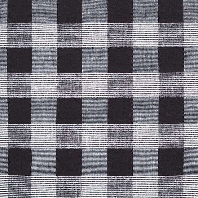 Buy JAG-50061.881.0 Siam Sq Cotton Black Check/Plaid by Brunschwig & Fils Fabric