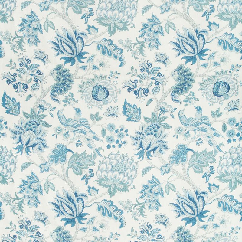 Order LAMBROOK.5.0 Lambrook Hyacinth Botanical/Foliage Blue Kravet Basics Fabric
