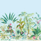 Shop MU0255M Mural Resource Library Tropical Panoramic Mural Blue York Wallpaper