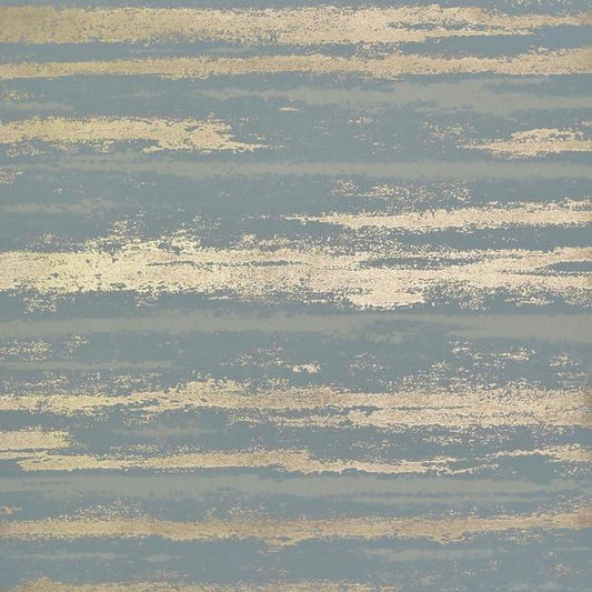 Purchase NW3543 Modern Metals Atmosphere color Teal Stripes by Antonina Vella Wallpaper