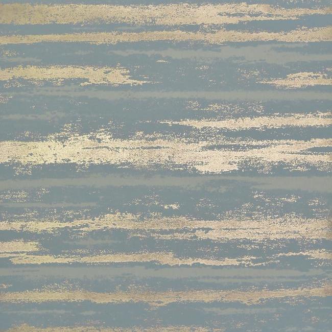 Purchase NW3543 Modern Metals Atmosphere color Teal Stripes by Antonina Vella Wallpaper