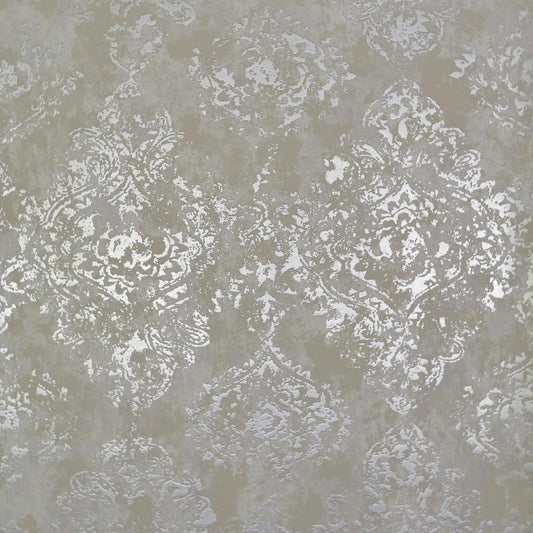 Acquire NW3568 Modern Metals Stargazer color White Metallic by Antonina Vella Wallpaper
