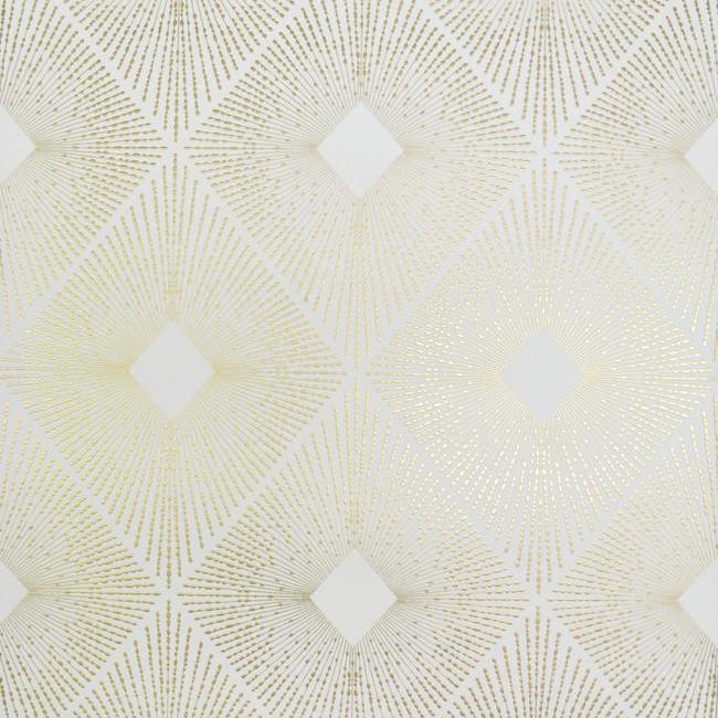 Select NW3592 Modern Metals Harlowe color White Harlequin/ Diamond by Antonina Vella Wallpaper