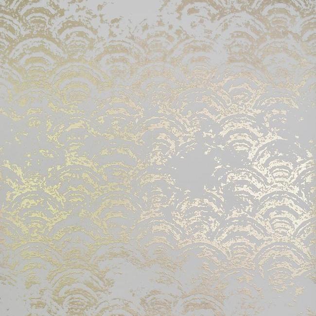 Looking NW3598 Modern Metals Eclipse color White Metallic by Antonina Vella Wallpaper