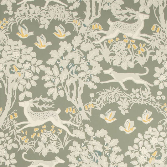 P2017104 114 Mille Fleur Wp Silver By Lee Jofa