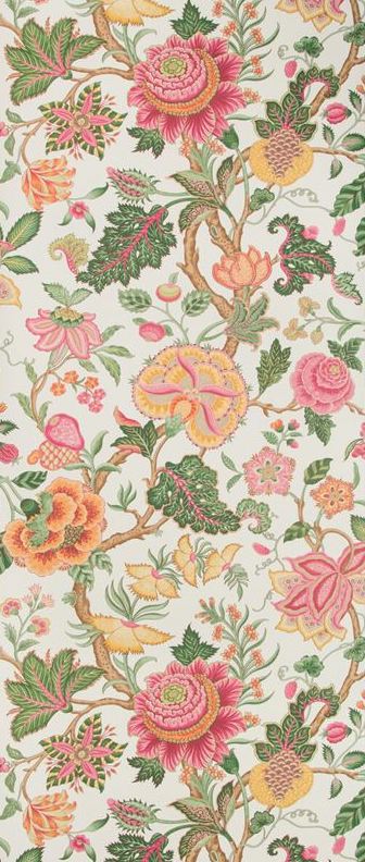 Acquire P80191111270 Nizam Multi Color Botanical Brunschwig Fils Wallpaper