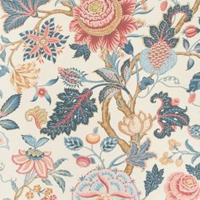 Save P8019111.195.0 Nizam Multi Color Botanical by Brunschwig & Fils Wallpaper