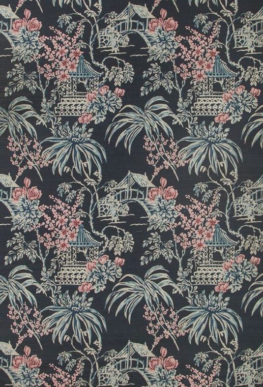 Looking P80191155570 Tongli Multi Color Chinoiserie Brunschwig Fils Wallpaper