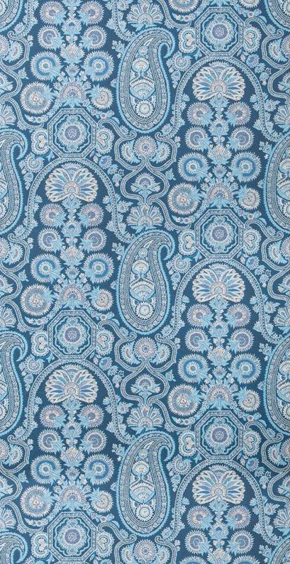 Select P802010050550 Saraya Blue Na Brunschwig Fils Wallpaper