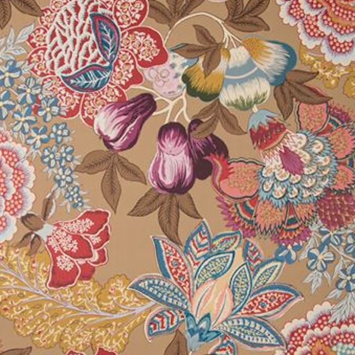 Search P8020101.1659.0 Karabali Multi Color Floral by Brunschwig & Fils Wallpaper