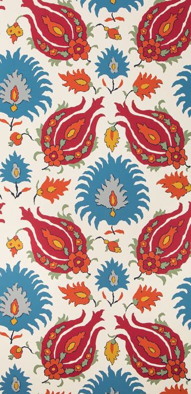 Shop P80201021760 Kashmiri Multi Color Na Brunschwig Fils Wallpaper