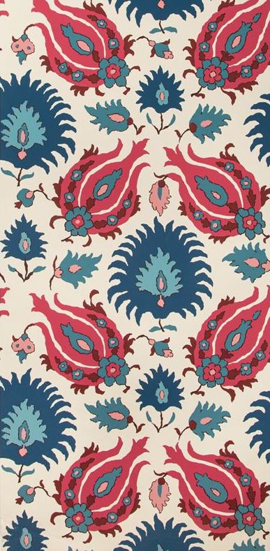 Search P802010250190 Kashmiri Multi Color Na Brunschwig Fils Wallpaper