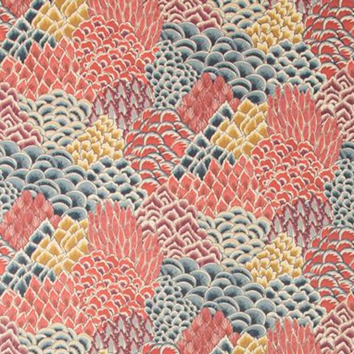 Buy P8020104.195.0 Katibi Multi Color Floral by Brunschwig & Fils Wallpaper