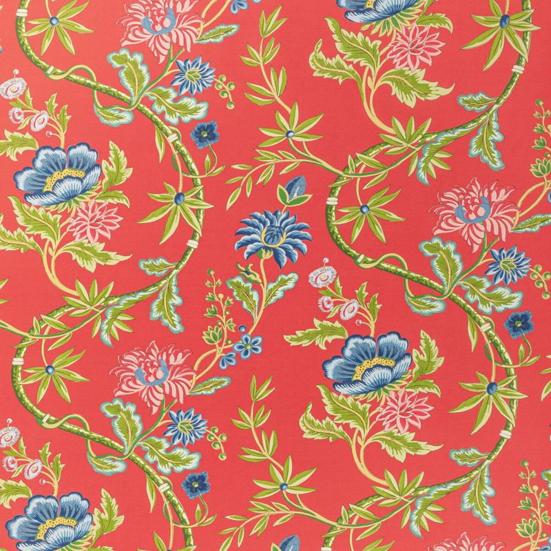 Save P8020111.19 Veronique RedBotanical & Floral by Brunschwig & Fils Wallpaper