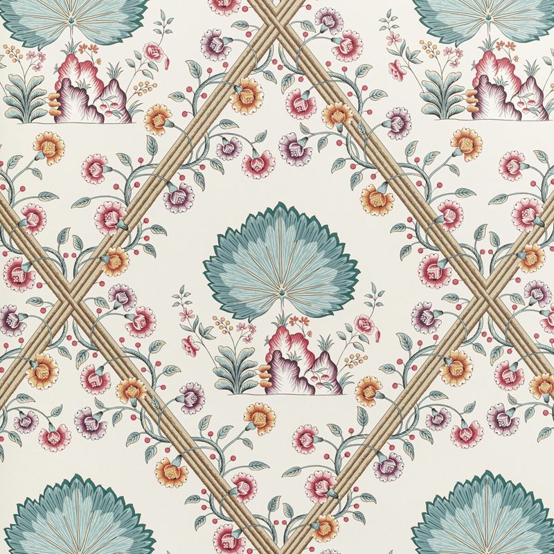 Looking P8020112.1310 Loire JewelBotanical & Floral by Brunschwig & Fils Wallpaper