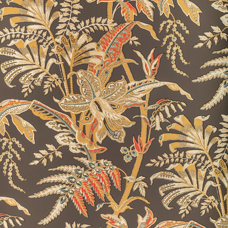 Shop P80221049 Seychelles TaupeBotanical & Floral by Brunschwig & Fils Wallpaper