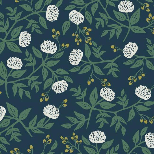 Acquire RI5149 Rifle Paper Co. Peonies Navy York Wallpaper