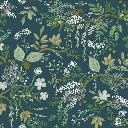 Save RI5165 Rifle Paper Co. Juniper Forest Pine York Wallpaper