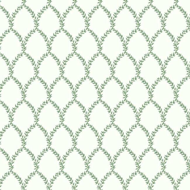 Select RI5178 Rifle Paper Co. Laurel Green York Wallpaper