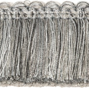 Looking T30825.11 Sojourn Fringe Pewter Kravet Couture Fabric