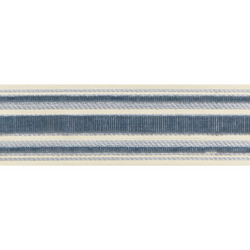 Save T8019101-5 Canton Tape Blue by Brunschwig & Fils Fabric