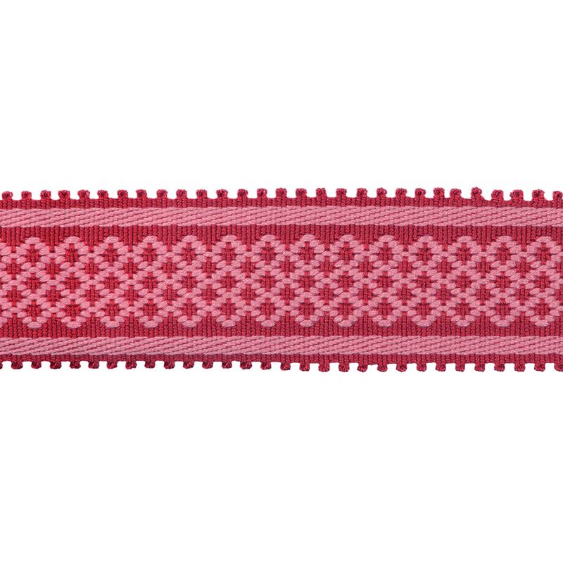 Looking T8020102.119.0 Bastille Braid Pink by Brunschwig & Fils Fabric