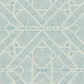 Select TC2704 Tropics Resource Library Diamond Macrame Blue York Wallpaper