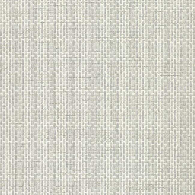 View TD1046N Texture Digest Petite Metro Tile White/Off White York Wallpaper