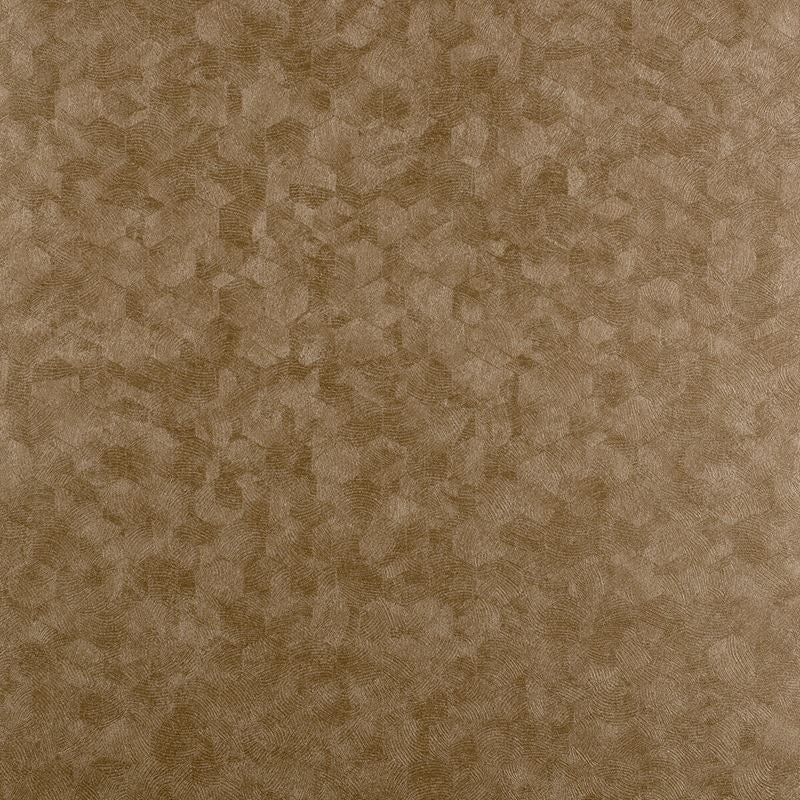 W0056/02 Hexagon Brown Distressed Texture Clarke And Clarke Wallpaper