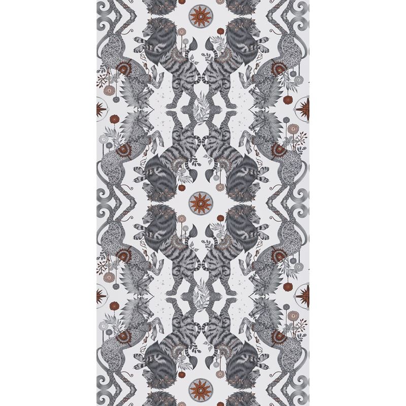 W0113/06 Caspian Wp Pink Animal/Insect Clarke And Clarke Wallpaper 2