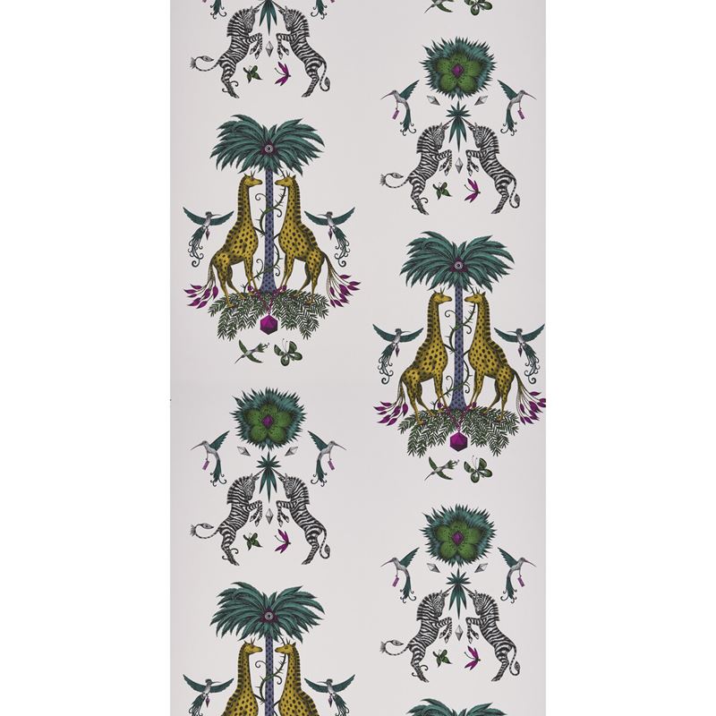 W0114/05 Creatura Yellow Animal/Insect Clarke And Clarke Wallpaper 2