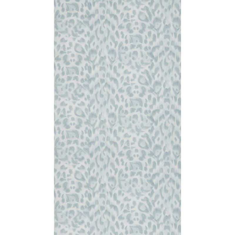 W0115/04 Felis Blue Animal Skins Clarke And Clarke Wallpaper