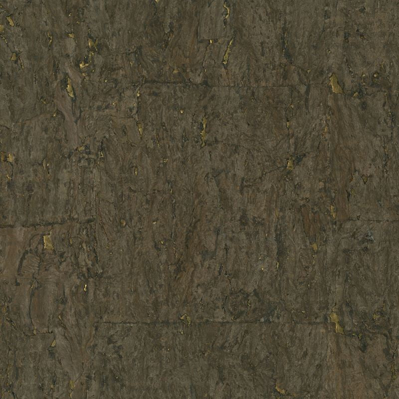 W3318.84.0 metallic chocolate wallpaper Kravet Design