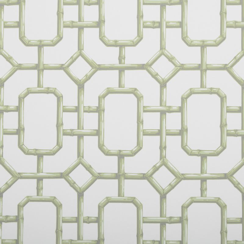 W3404.23.0 Bambu Fret Celery Kravet Couture Wallpaper