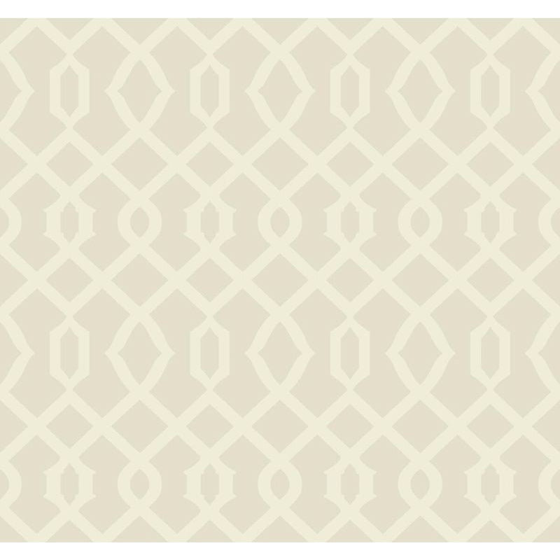 W3472.1.0 lattice scrollwork ivory wallpaper Kravet Design