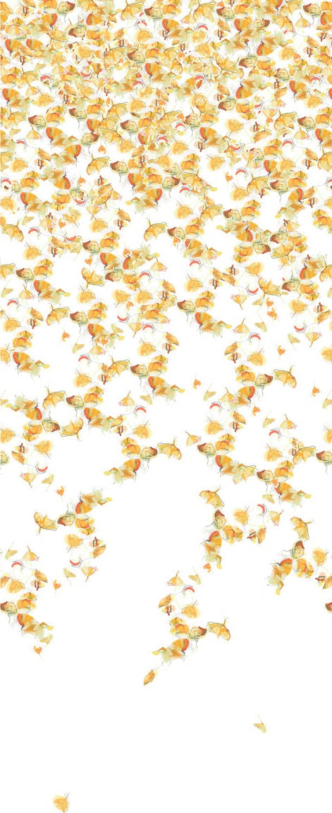 W3578.12.0 Falling Ginkgo Autumn Kravet Couture Wallpaper ; W3578.12.0 Falling Ginkgo Autumn Kravet Couture Wallpaper1