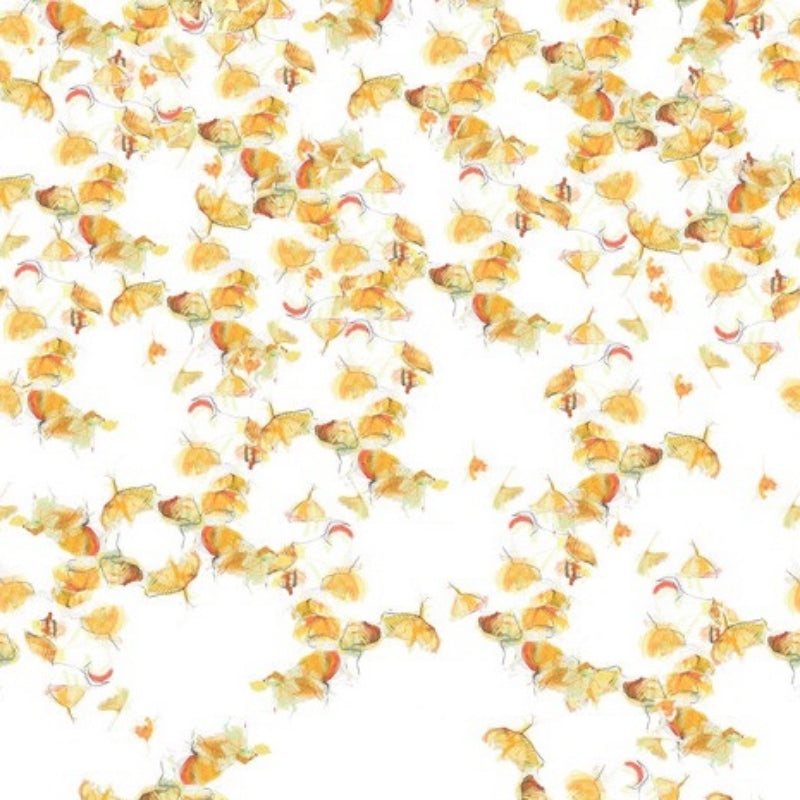 W3578.12.0 Falling Ginkgo Autumn Kravet Couture Wallpaper ; W3578.12.0 Falling Ginkgo Autumn Kravet Couture Wallpaper1