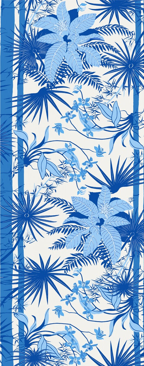 W3580.5.0 Orquidea Blue Kravet Couture Wallpaper ; W3580.5.0 Orquidea Blue Kravet Couture Wallpaper1