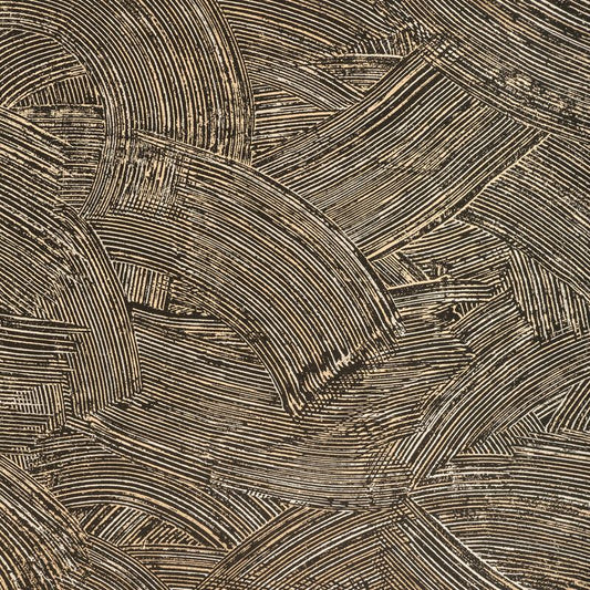 W3831.8.0 Modern Swirl Wp Noir Kravet Couture Wallpaper