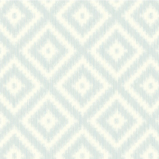 WBP10804P.WT Ikat Diamond Clear Skies by Winfield Thybony
