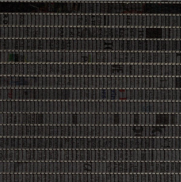 WUE2052.WT Newsprint by Winfield Thybony