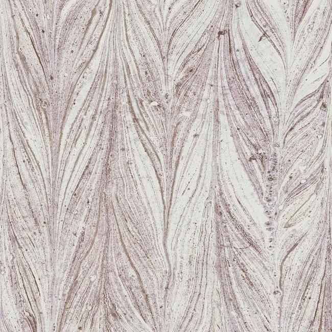 Acquire Y6230804 Natural Opalescence Ebru Marble Purple Metallic by Antonina Vella Wallpaper